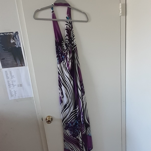 Halter Maxi Summer Dress - Picture 4 of 9